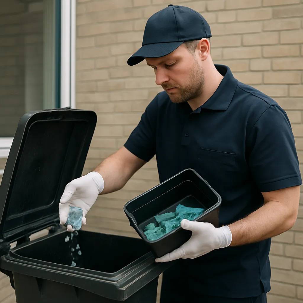 Bortskaffelse af giftrester