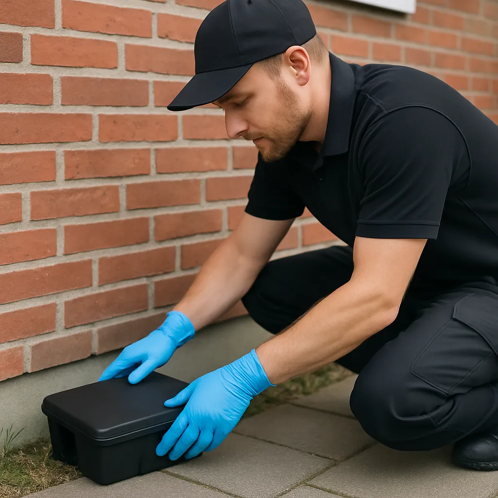 Effektiv placering af giftstationer