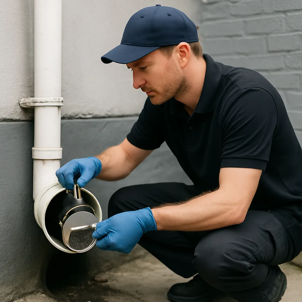 Installation af rottespærrer